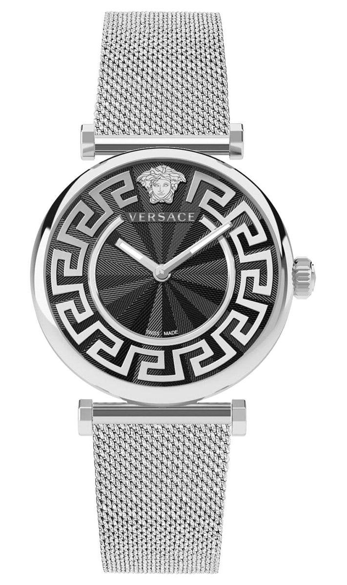 Versace VRSCVE1CA0423 35 mm Gri Çelik Kordon Analog Kadın Kol Saati