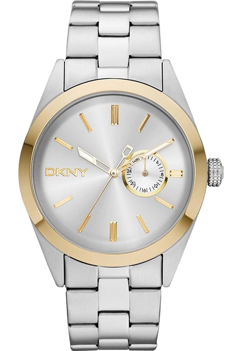 Dkny NY1531 Takvimli 42 mm Gri Çelik Kordon Analog Erkek Kol Saati