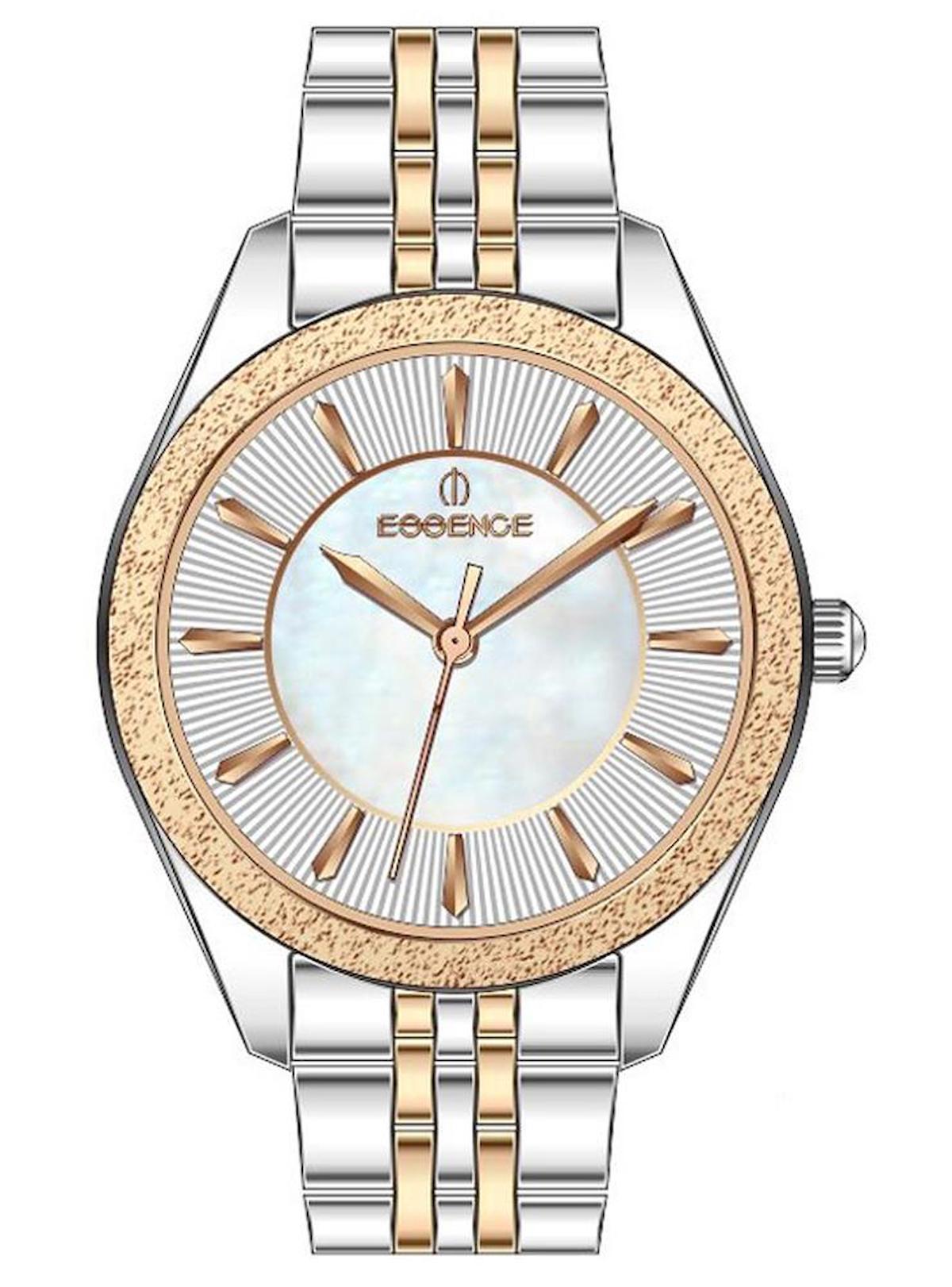 Essence ES6794FE.530 31-35 mm Altın-Gri Çelik Kordon Analog Kadın Kol Saati
