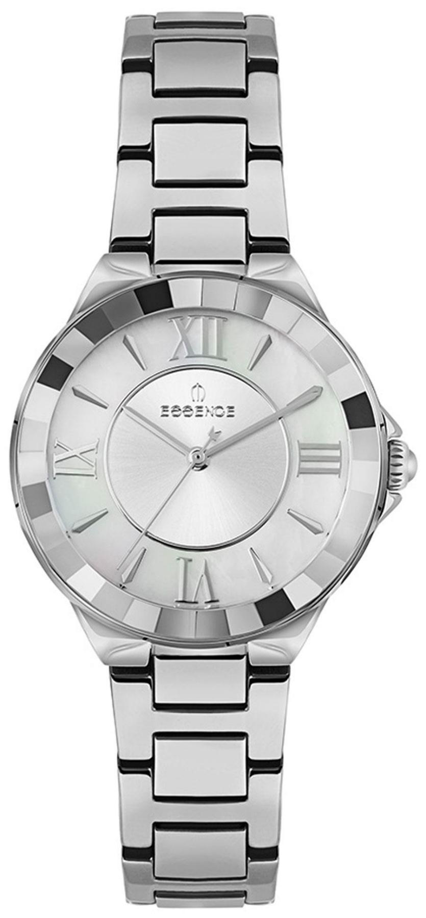 Essence ES6650FE.320 34 mm Gri Çelik Kordon Analog Kadın Kol Saati