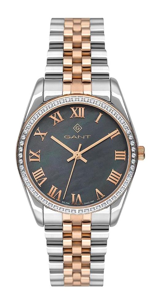 Gant GT073004Y 38 mm Gri Çelik Kordon Analog Kadın Kol Saati