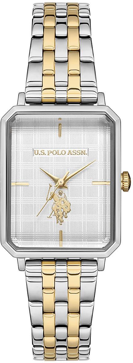 U.S. Polo Assn USPA2043-05 23-34 mm Altın-Gri Çelik Kordon Analog Kadın Kol Saati