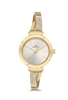 Elegangs EL2444.2 31 mm Altın Çelik Kordon Analog Kadın Kol Saati