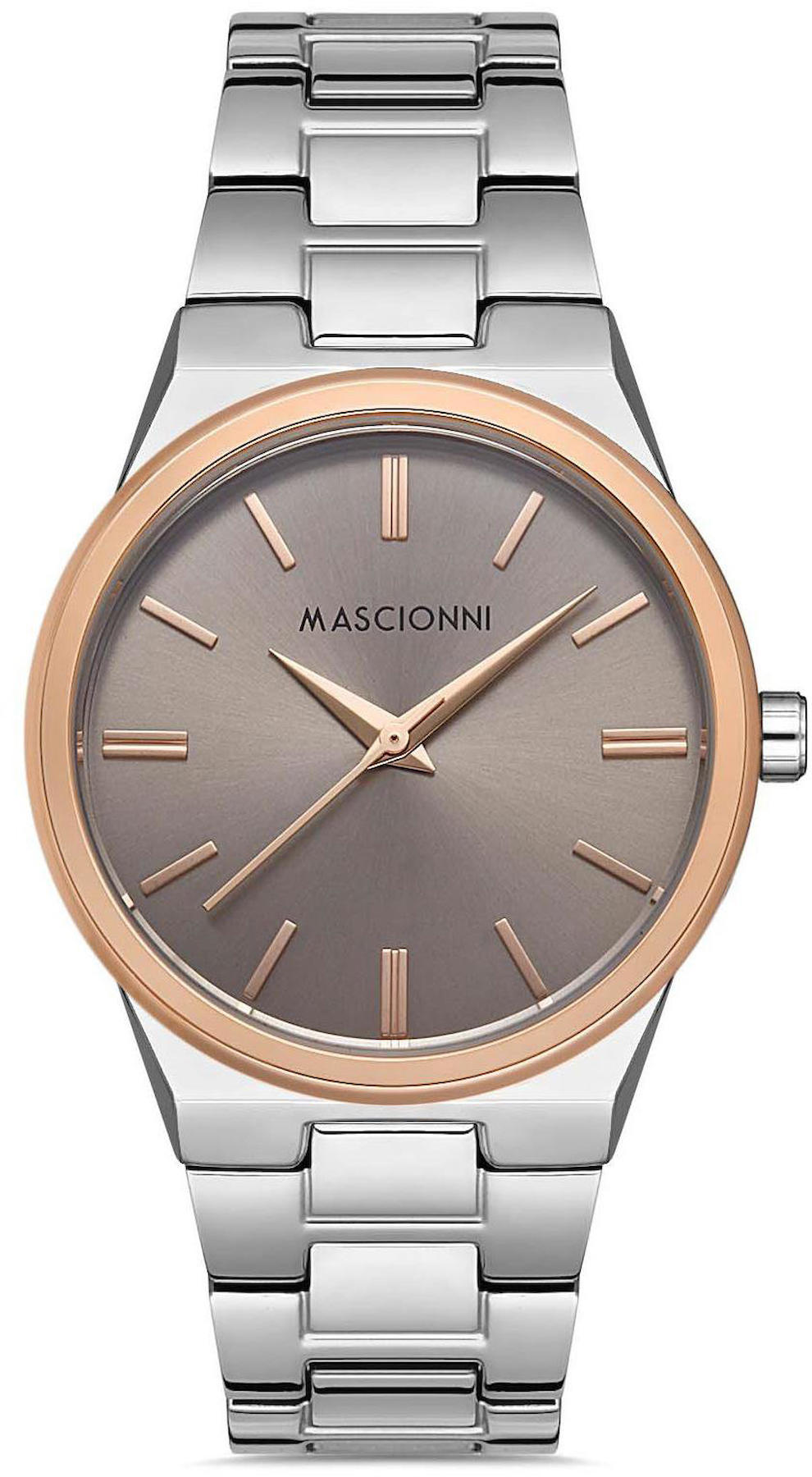 Mascionni M.1.1981D.03 36 mm Beyaz Çelik Kordon Analog Kadın Kol Saati