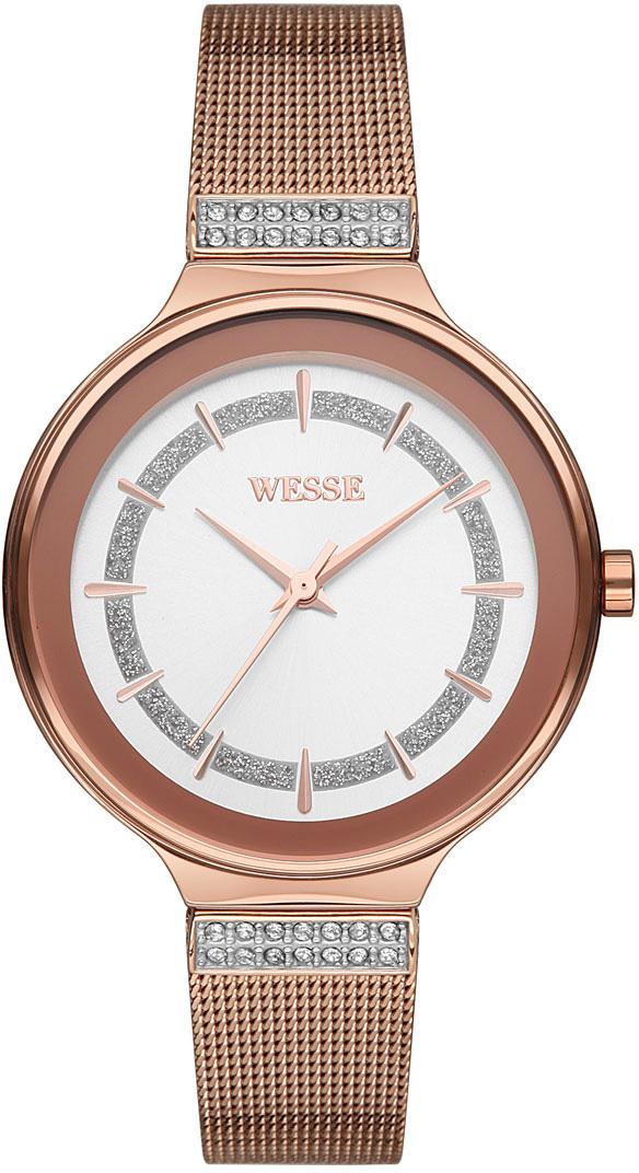 Wesse WWL700303M 34 mm Rose Gold Çelik Kordon Analog Kadın Kol Saati