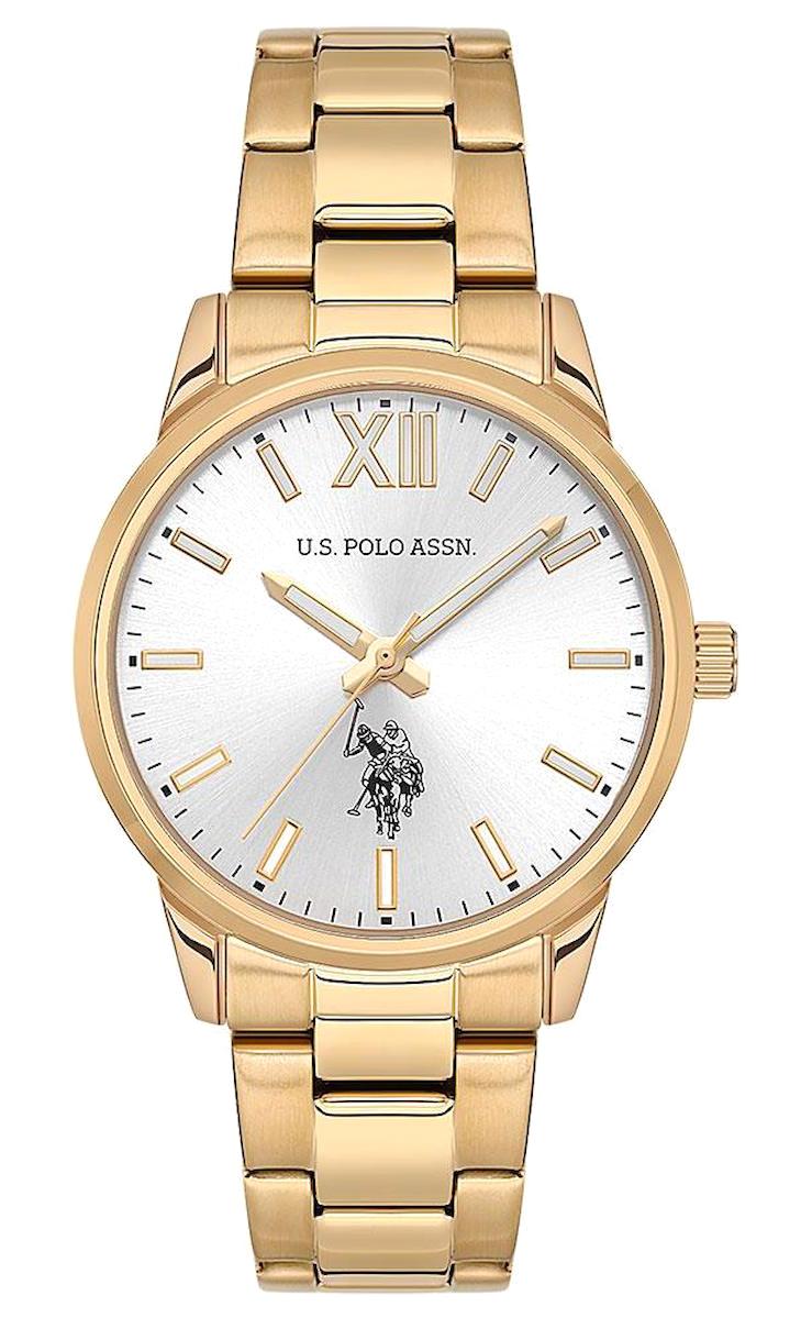 U.S. Polo Assn USPA2057-13 36 mm Altın Çelik Kordon Analog Kadın Kol Saati