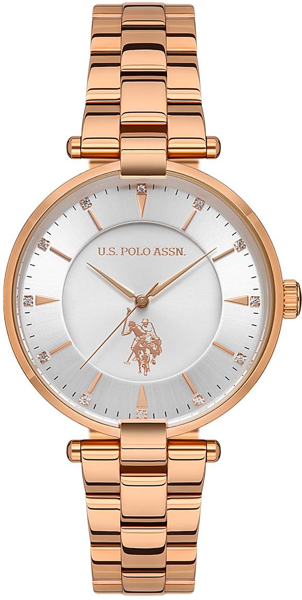 U.S. Polo Assn USPA2048-01 35 mm Rose Gold Çelik Kordon Analog Kadın Kol Saati