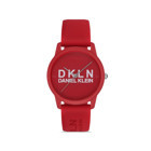 Daniel Klein DK.1.12645.2 36 mm Kırmızı Silikon Kordon Analog Kadın Kol Saati