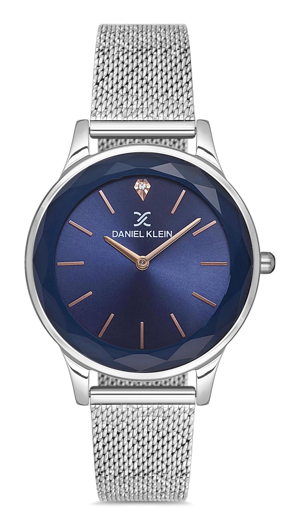 Daniel Klein DK102.DK.1.12678-2 33 mm Gri Hasır Kordon Analog Kadın Kol Saati