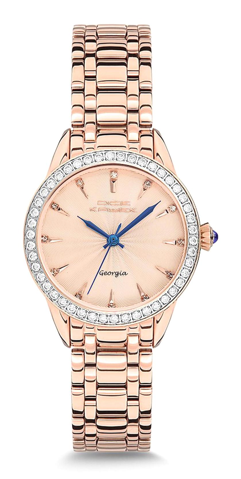 Dice Kayek DK.1.AF1013.07 Rose Gold Çelik Kordon Analog Kadın Kol Saati