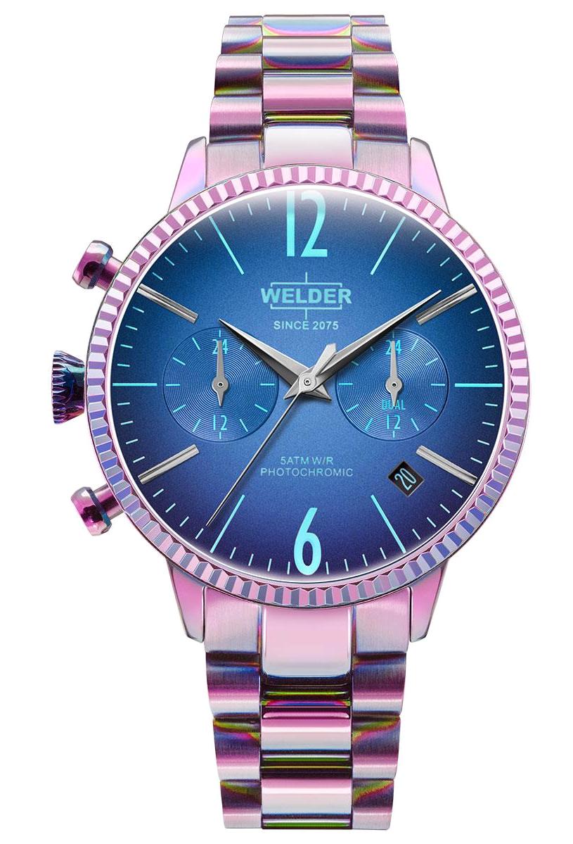 Welder Watch WWRC638 Takvimli 39 mm Çok Renkli Çelik Kordon Analog Kadın Kol Saati