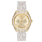 Michael Kors MK7204 Takvimli 40 mm Beyaz Silikon Kordon Analog Kadın Kol Saati