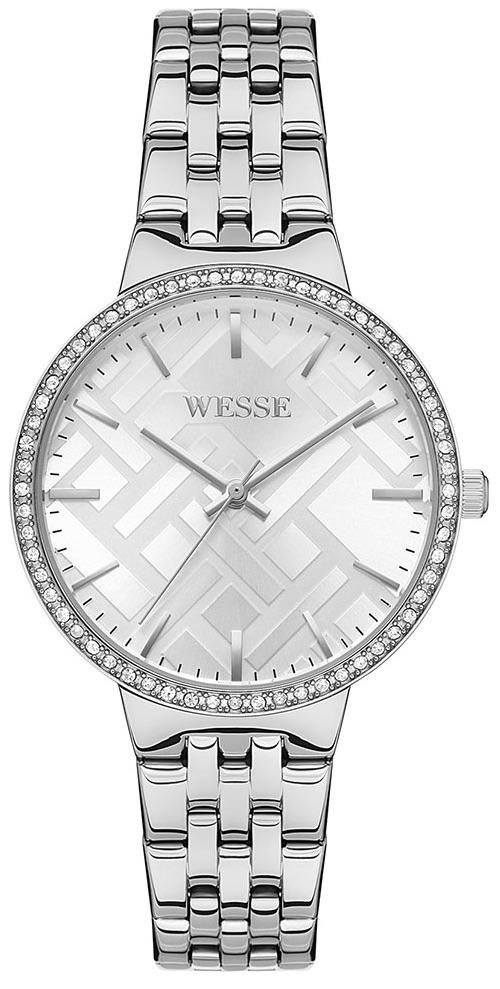 Wesse WWL110001 36 mm Gri Çelik Kordon Analog Kadın Kol Saati