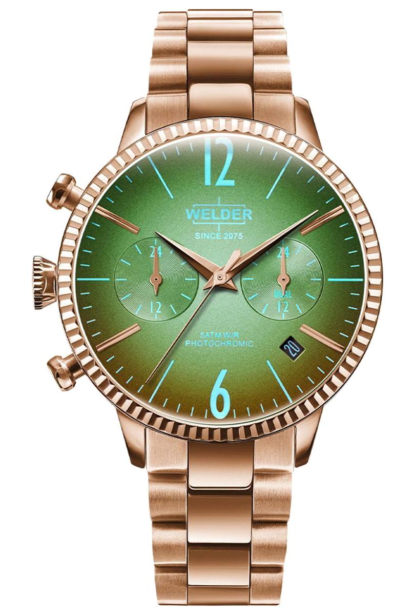Welder Watch WWRC616 Takvimli 40 mm Rose Gold Çelik Kordon Analog Kadın Kol Saati