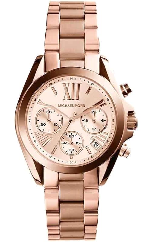 Michael Kors MK5799 Takvimli 36 mm Rose Gold Çelik Kordon Analog Kadın Kol Saati