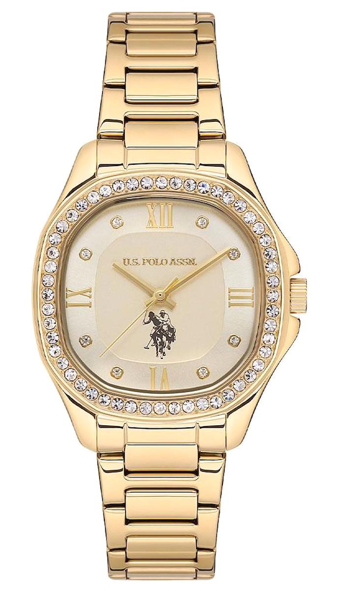 U.S. Polo Assn USPA2088-06 32-39 mm Altın Çelik Kordon Analog Kadın Kol Saati