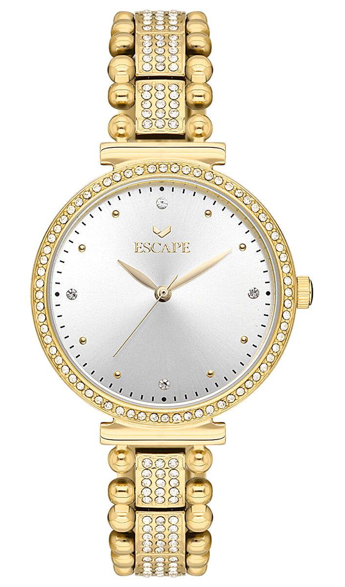 Escape ESCP204001 36 mm Altın Çelik Kordon Analog Kadın Kol Saati