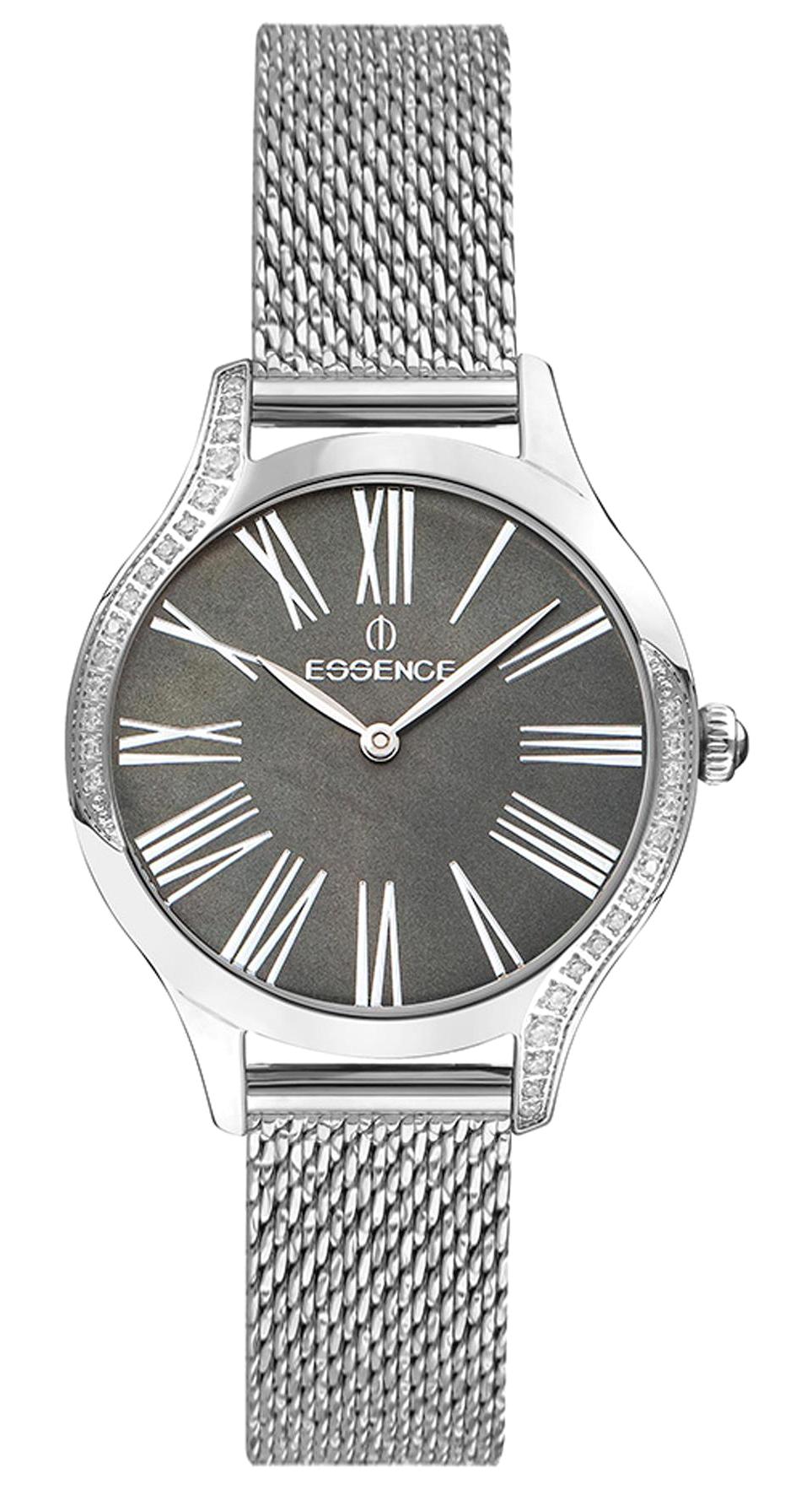 Essence ES6795FE.350 31-35 mm Gri Metal Kordon Analog Kadın Kol Saati