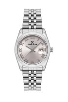 Daniel Klein DKE.1.10572.1 Takvimli 30 mm Gri Metal Kordon Analog Kadın Kol Saati