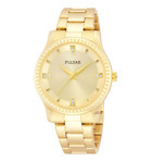 Pulsar PH8082 32 mm Altın Çelik Kordon Analog Kadın Kol Saati