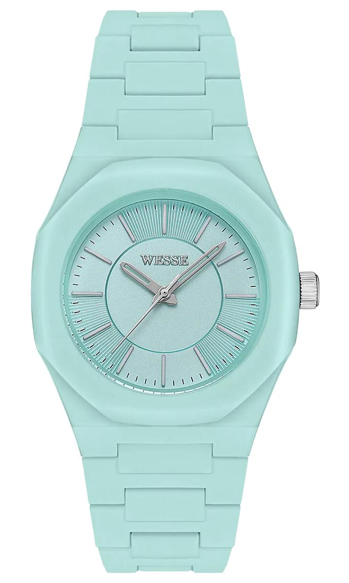 Wesse WWL111705 36 mm Mavi Silikon Kordon Analog Kadın Kol Saati