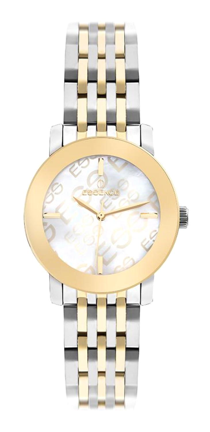 Essence D1143.220 32 mm Altın-Gri Çelik Kordon Analog Kadın Kol Saati