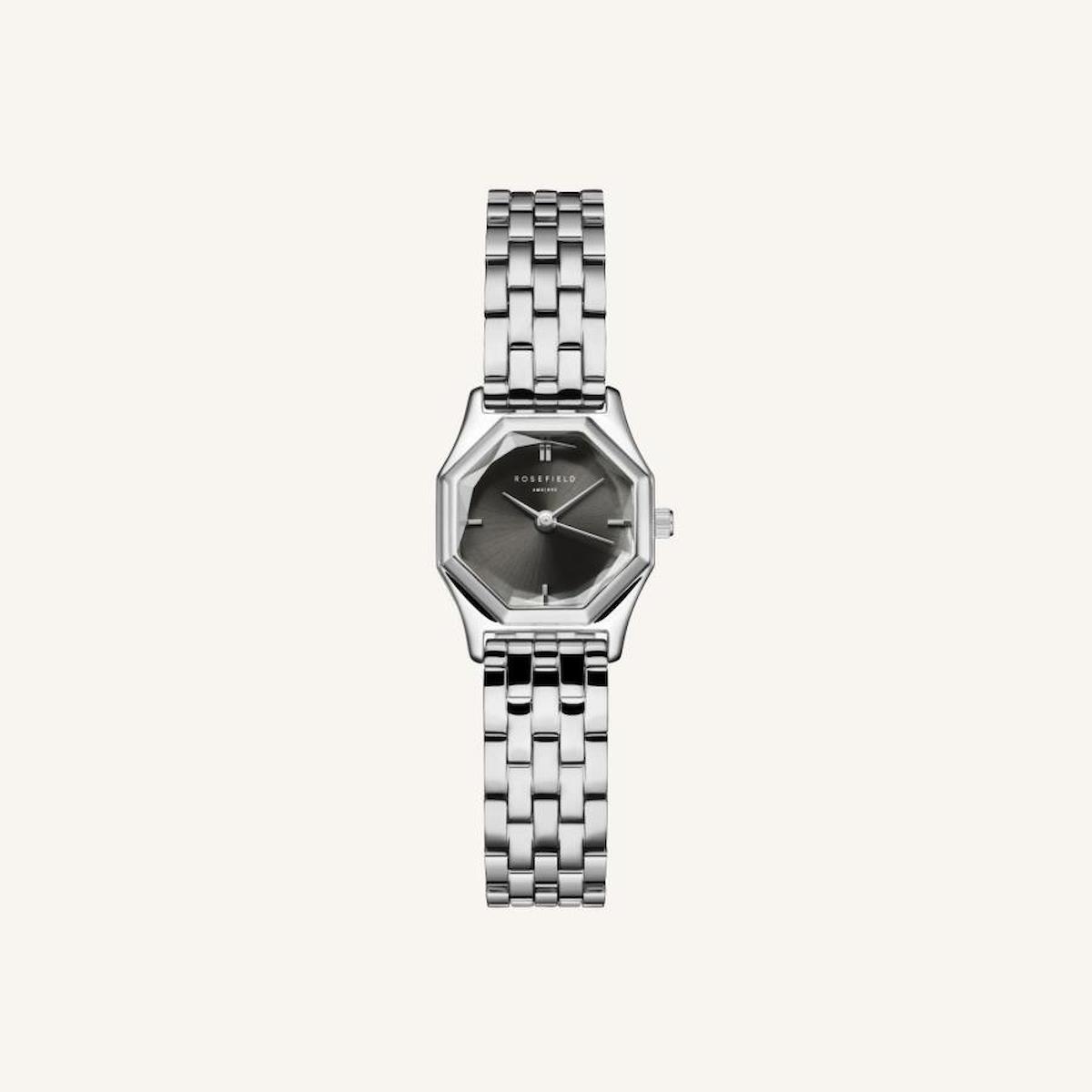 Rosefield GGSSS.G05 27.5 mm Gri Çelik Kordon Analog Kadın Kol Saati