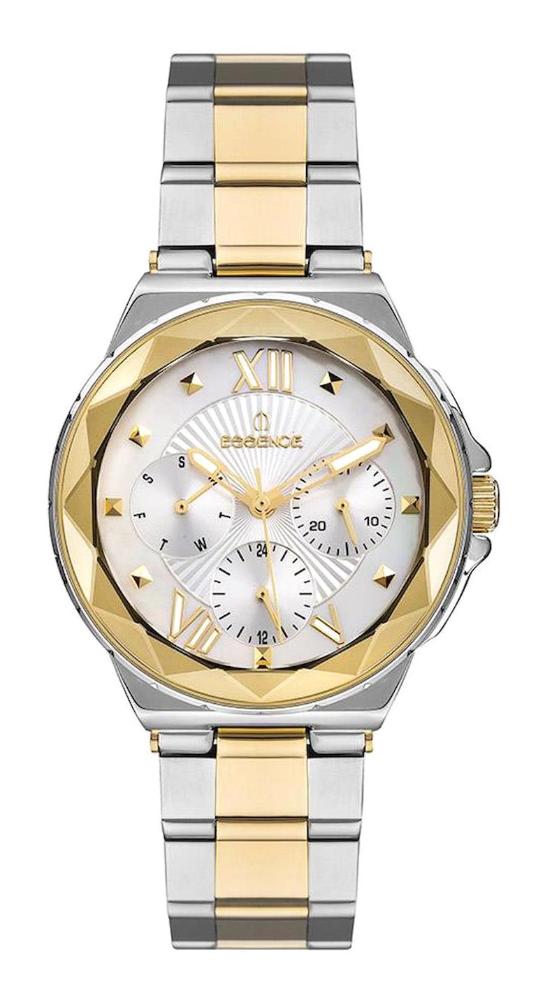 Essence ES6725FE.220 36 mm Altın-Gri Çelik Kordon Analog Kadın Kol Saati