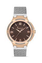 Freelook FL.1.10356.6 36 mm Gri Metal Kordon Analog Kadın Kol Saati