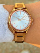 Frank Alex FA.FT.1.117 32 mm Altın Çelik Kordon Analog Kadın Kol Saati