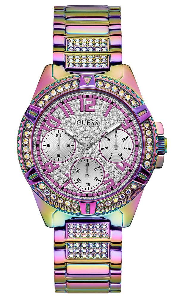 Guess GUGW0044L1 Takvimli 40 mm Çok Renkli Çelik Kordon Analog Kadın Kol Saati