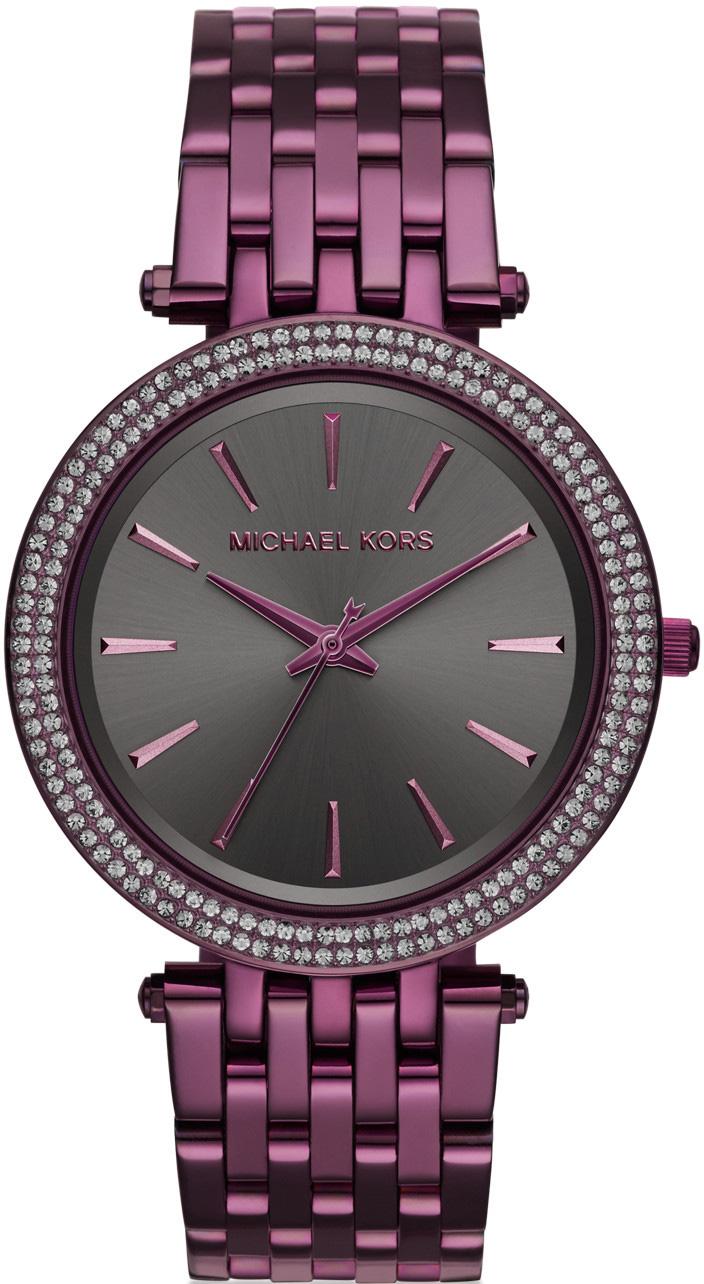 Michael Kors MK3554 39 mm Mor Çelik Kordon Analog Kadın Kol Saati