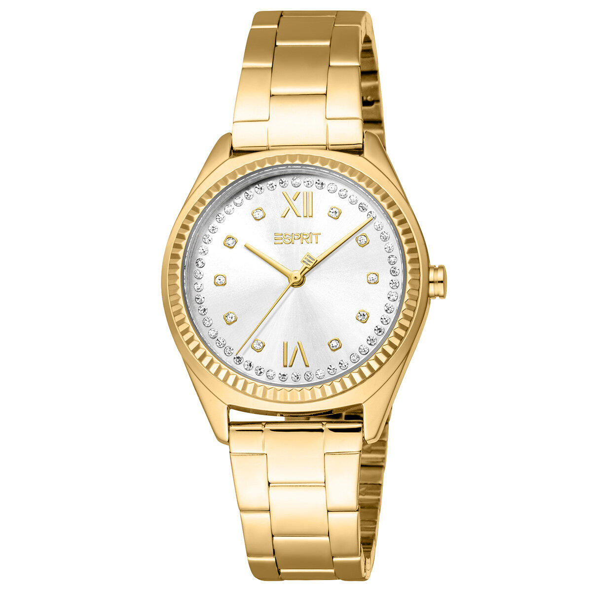 Esprit ES1L403M1355 32 mm Altın Çelik Kordon Analog Kadın Kol Saati