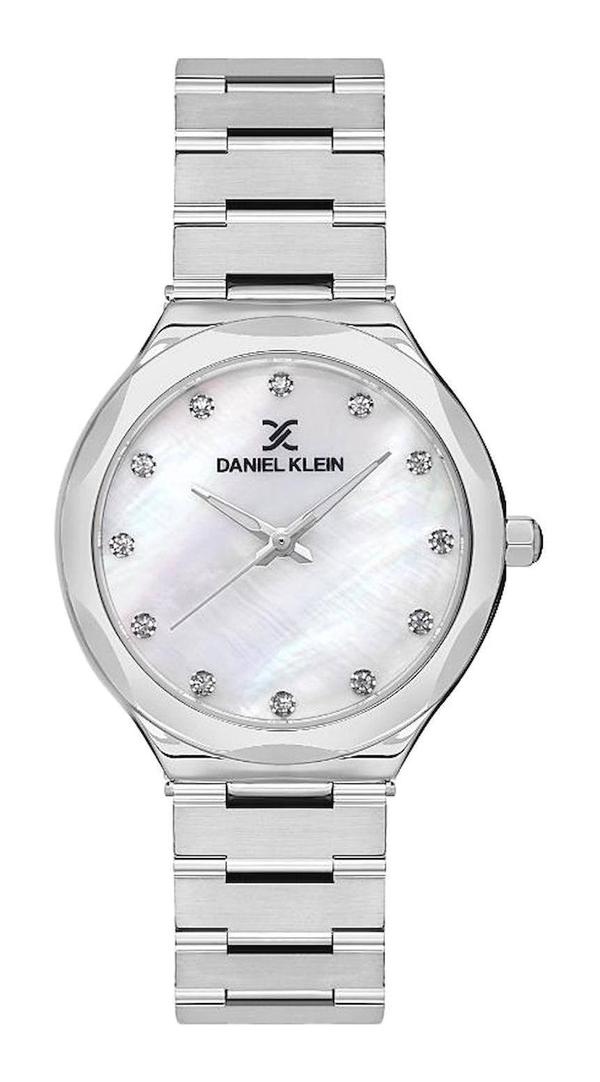 Daniel Klein DK.1.13596-1 32 mm Gri Metal Kordon Analog Kadın Kol Saati
