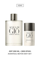 Giorgio Armani Acqua Di Giò İkili Erkek Parfüm Deodorant Seti EDT