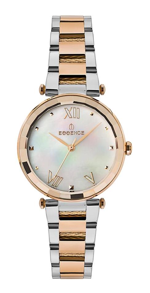 Essence ES6653FE.520 32 mm Gri-Rose Gold Çelik Kordon Analog Kadın Kol Saati