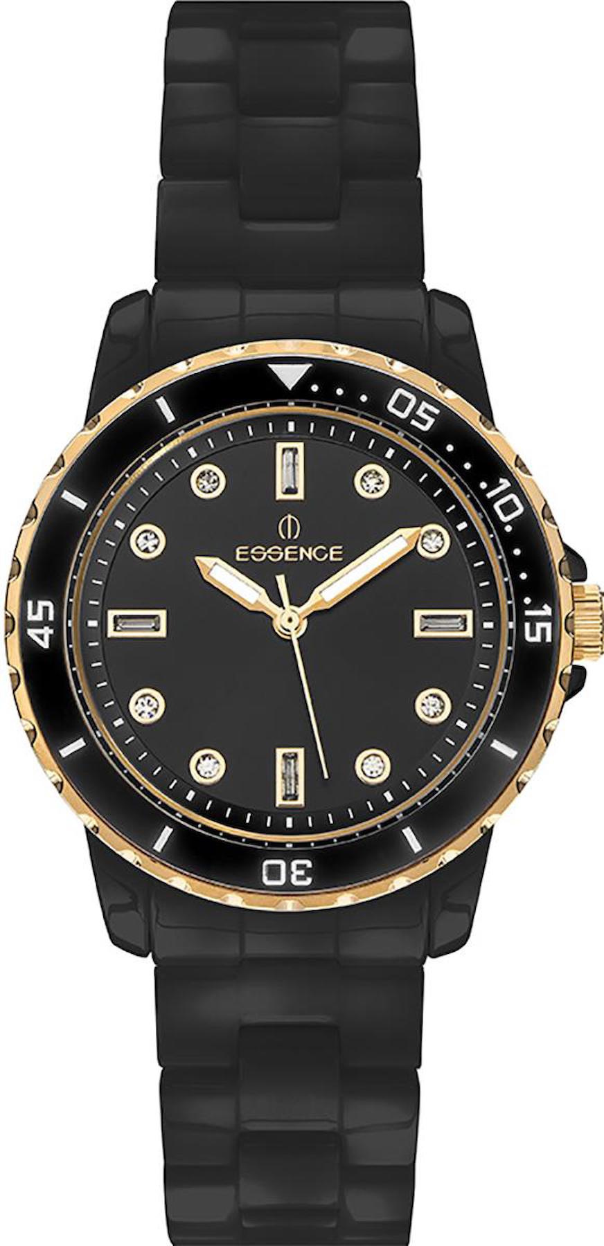 Essence ES6750FE.150 34 mm Siyah Çelik Kordon Analog Kadın Kol Saati