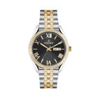 Essence ES6537ME.250 Takvimli 41 mm Altın-Gri Çelik Kordon Analog Kadın Kol Saati
