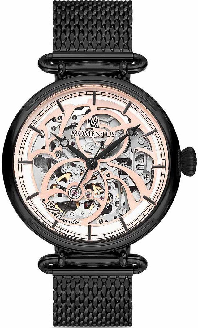 Momentus TC270B-16SB 40 mm Siyah Hasır Kordon Analog Kadın Kol Saati