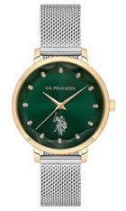 U.S. Polo Assn USPA2079-04 31 mm Gri Çelik Kordon Analog Kadın Kol Saati