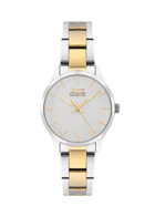 Slazenger SL.09.2191.3.01 34 mm Altın-Gri Çelik Kordon Analog Kadın Kol Saati