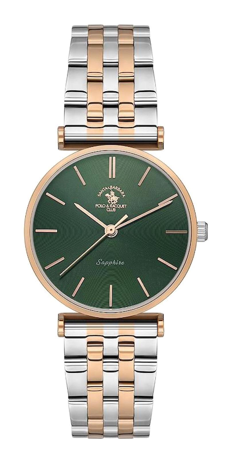Santa Barbara Polo & Racquet Club SB.1.10571-5 29 mm Gri-Rose Gold Çelik Kordon Analog Kadın Kol Saati