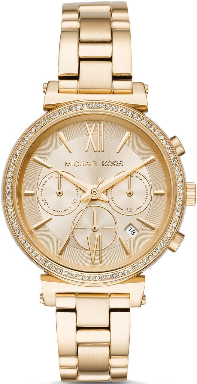 Michael Kors MK6559 Takvimli 39 mm Altın Çelik Kordon Analog Kadın Kol Saati