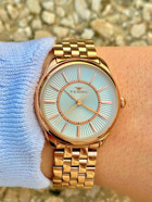 Ferro FR.FT.1.131 35 mm Altın Çelik Kordon Analog Kadın Kol Saati