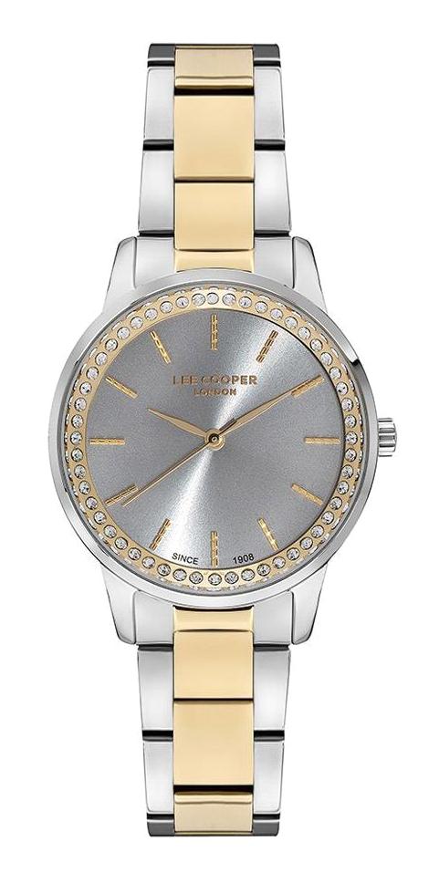 Lee Cooper LC07229.230 40 mm Altın Metal Kordon Analog Kadın Kol Saati