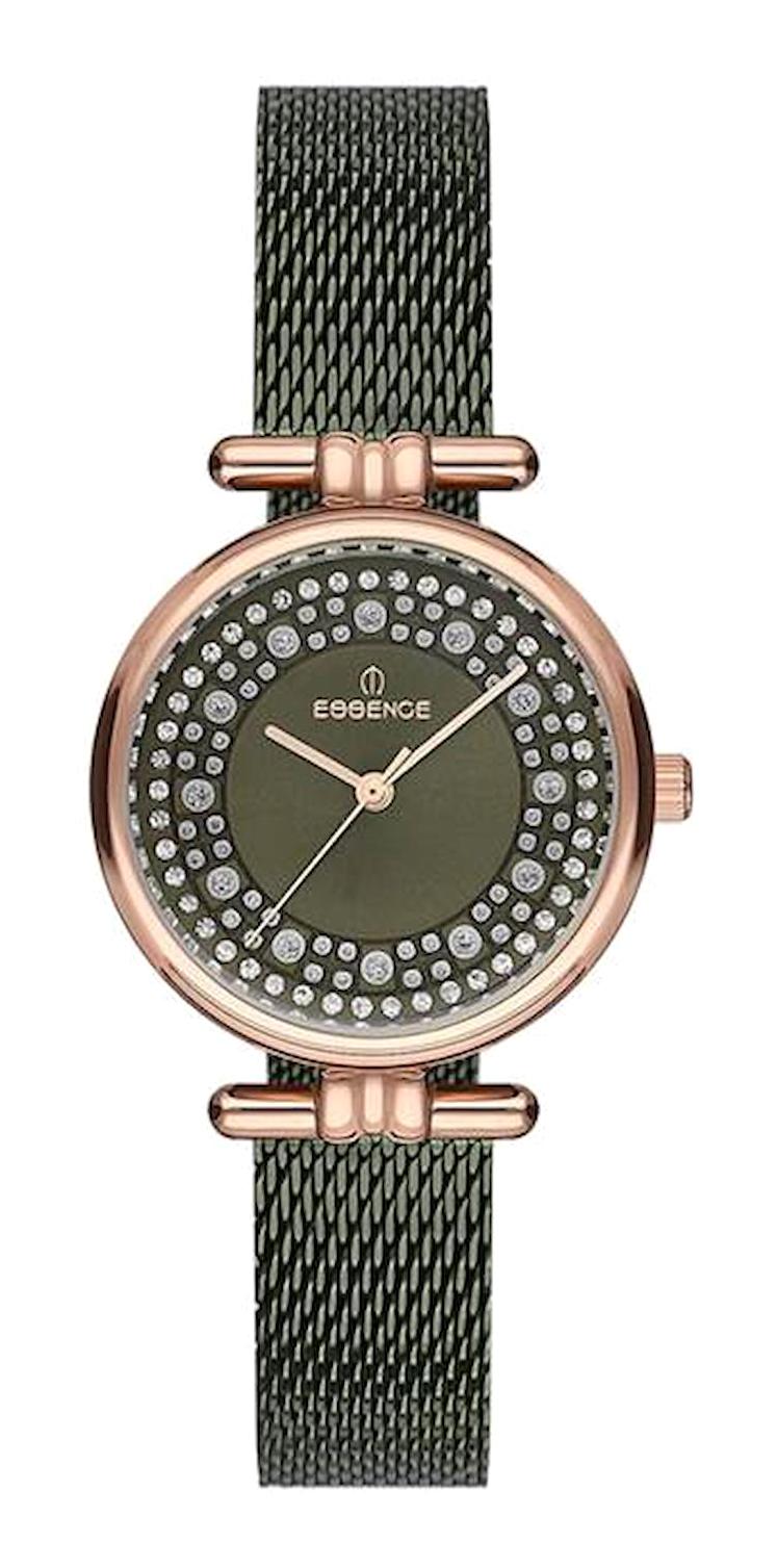 Essence ES6502FE.470 32 mm Yeşil Çelik Kordon Analog Kadın Kol Saati