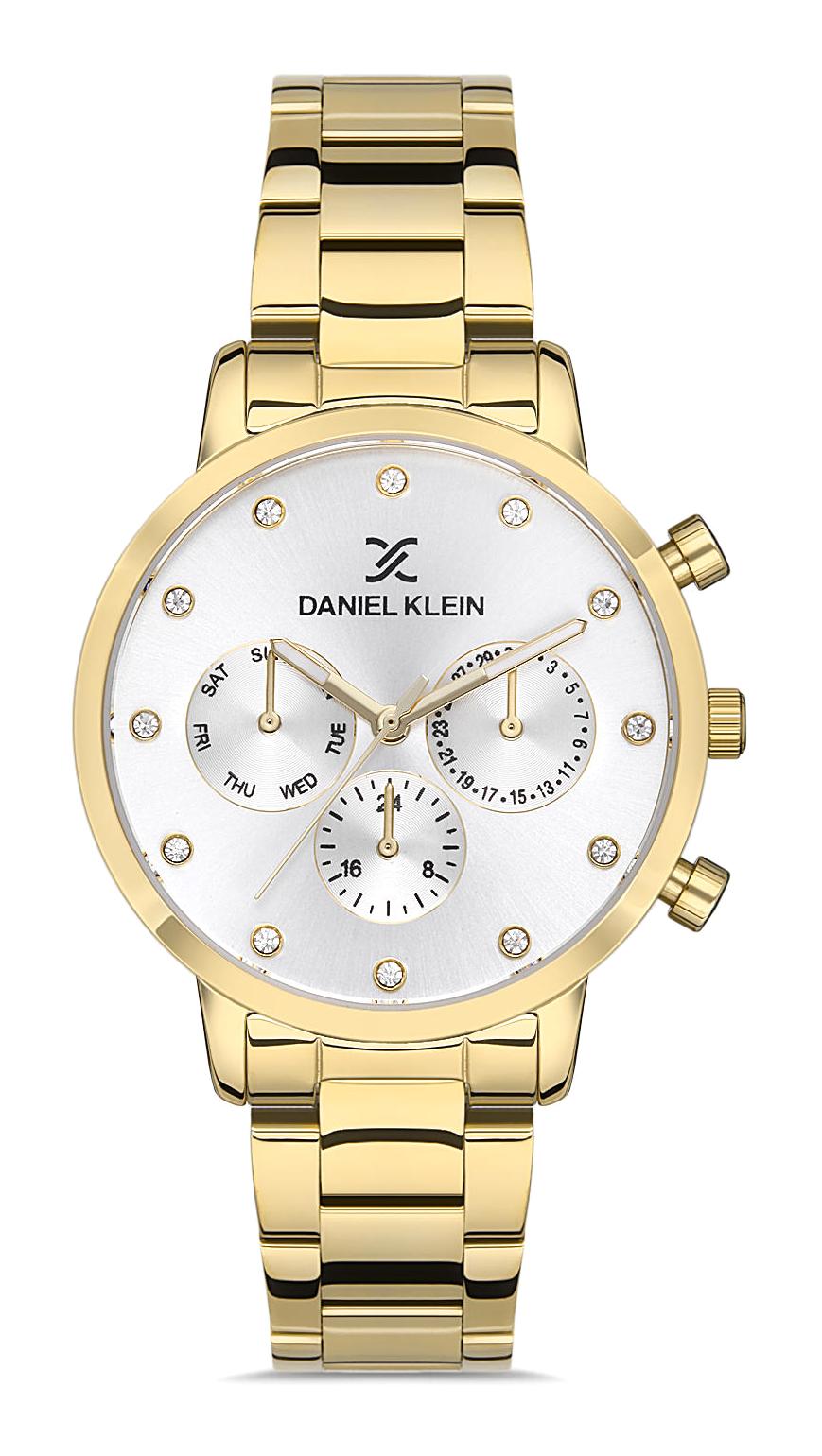 Daniel Klein DKE.1.10112.2 34 mm Altın Metal Kordon Analog Kadın Kol Saati