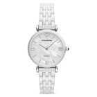 Emporio Armani AR1485 34 mm Beyaz Seramik Kordon Analog Kadın Kol Saati