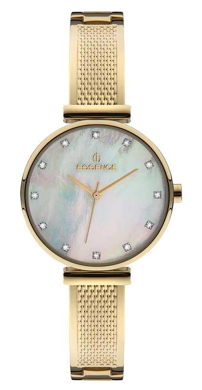 Essence ES6681FE.120 36 mm Altın Çelik Kordon Analog Kadın Kol Saati