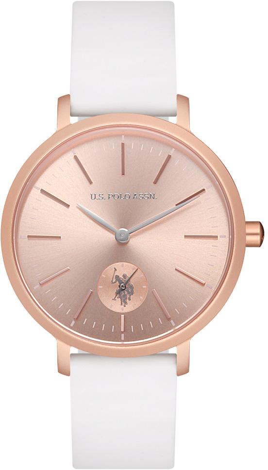 U.S. Polo Assn USPA2006-06 37 mm Beyaz Silikon Kordon Analog Kadın Kol Saati